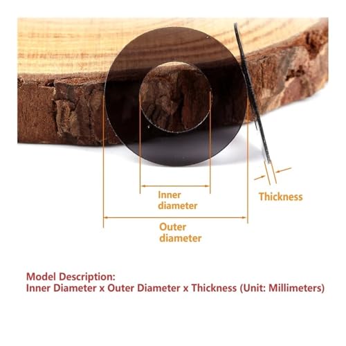 ���b�V���[�n�[�h�E�F�A 100���� �\�t�g�v���X�`�b�N PVC �� �≏�v���[���K�X�P�b�g �p�b�h�����O �X�y�[�T�[ �����b�V���[ �h�� M2 -M10(M5x8x0.5mm(100pcs))