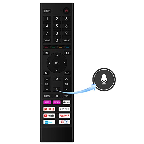 VINABTY ERF3C80H Voice Remote Control fit for Hisense TV ERF3A80 ERF3B80H ERF3C80H ERF3D80H ERF3E80H ERF3H80H ERF3I80H 50A7GQ 50A70GQ 50A71GQ 50A72GQ 50A71GQCH 50A79GQNE 55A70GQ 55A72GQCH - Image 2