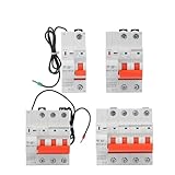 1 Pcs Compatible with CNC 2P3P4P WiFi Smart Circuit Breaker Short Protection Timed Reclosing Switch Remote Control(1P,63A)