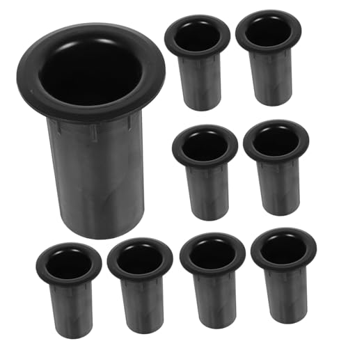 SHINEOFI 12Piezas Tubo de de Subwoofer de Plástico de Altavoces Instalación y Diseño Profesional para Altavoces Portátiles Casa