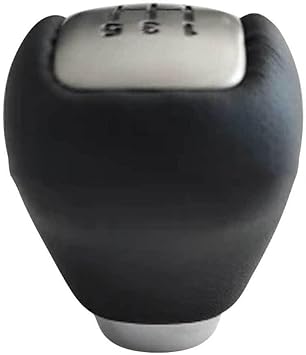 ZYWUOY Gear Shift Knobs, for Suzuki for Grand for VITARA 2 II MK2 2006-2015 Gear Shift Knob Replacement Shifts Control Lever, Ergonomically (Black)