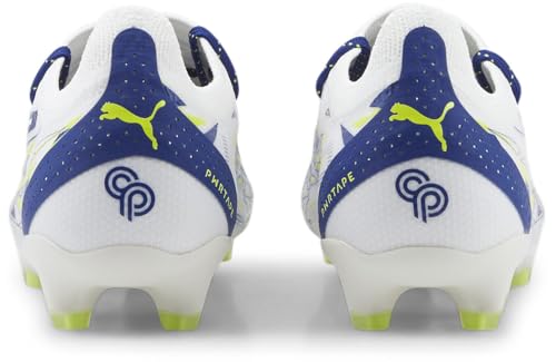 PUMA Mens Cp10 Ultra Ultimate Firm GroundArtificial Ground Soccer Cleats Cleated, Firm Ground, Turf - White3