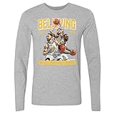 Steph Curry Long Sleeve Tee (Long Sleeve, Medium, Heather Gray) - Steph Curry Klay Thompson &...