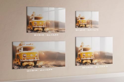 Tableau blanc en verre magnétique effaçable avec aimants néodyme - 6
