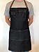 No1Cook Denim Apron with Pockets - Stay Organized When You're BBQ Grilling and Cooking - Stylish Denim Aprons for Men - Make an Awesome Gift - Fully Adjustable, Contemporary Design - Machine Washable