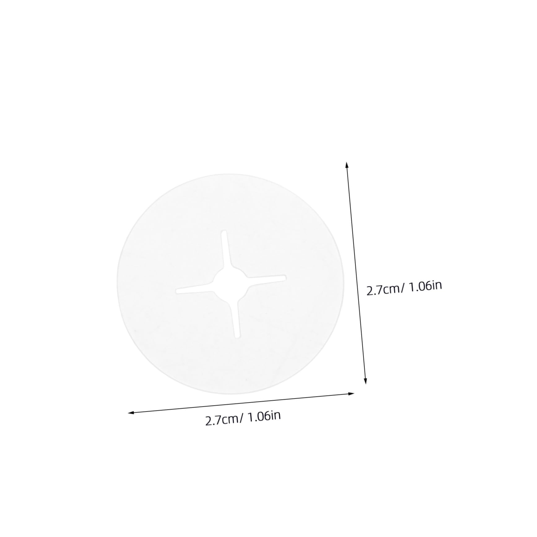 HOLIDYOYO Garage Storage Hooks 100pcs Peg Hook Block Retail Hanging Tabs for Display Locking Clips