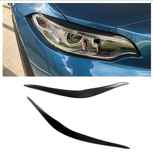 Cache-phares BMW Série 2 F22 F23 F87 M2 carbone 2 pièces 2014-2021