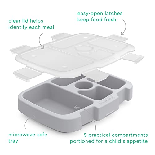 image for Bentgo® Kids Prints Tray with Transparent Cover - Reusable, BPA-Free,