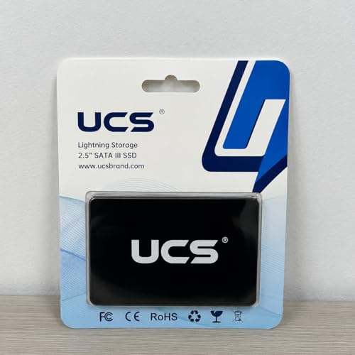 Image of UCS Lightning Storage 2.5 Inch SATA III SSD, 1TB Internal Solid State Drive, High Speed 6Gb /s, for Laptop & Desktop