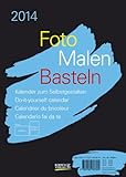  Foto, Malen, Basteln 2014 schwarz, Format A5: Kalender zum Selbstgestalten