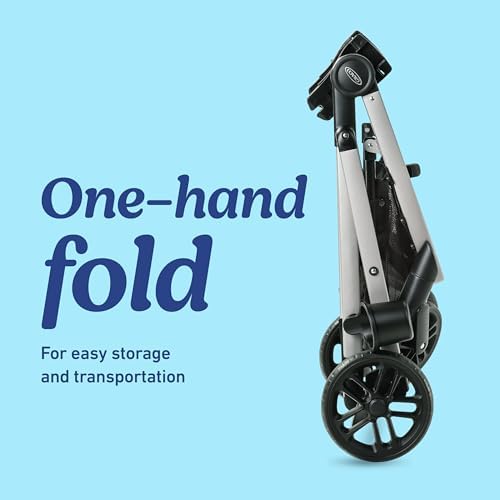 Graco Modes Pramette Travel System | Stroller & Car Seat Combo | 3-in-1 Stroller Modes | Includes Graco SnugRide 35 Infant Car Seat | Ellington - 4