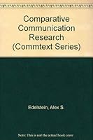 Comparative Communication Research 0803917511 Book Cover