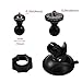 Glucrean Dash Cam Mount Compatible with CHORTAU/OldShark/NIUTA/Apexcam dashcam, Suction Cup Mount Easy to Install and Use, Strong Suction Power Hight Durability and Removeable 2 Pcs