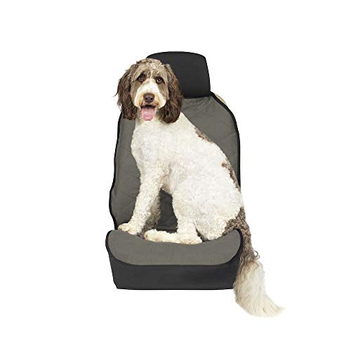 Petsafe Happy Ride Quilted Dog Car Seat Cover – Waterproof & Durable – Machine Washable – Fits Most Cars, Trucks & Suvs – Backseat Protection For Scratches & Dog Hair - Bucket, Grey #TOP3