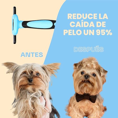 Miniatura 3 de Cepillo Para Perros Y Gatos Profesional - Cepillo Para Mascotas De Pelo Corto Y Largo, Eficaz Para La Eliminación De Pelo Muerto Y Cuidado Del Pelaje De Su Mascota, Doggie