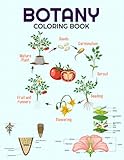 Botany Coloring Book: Detailed Plant Anatomy Coloring pages for Biology & Botany Students