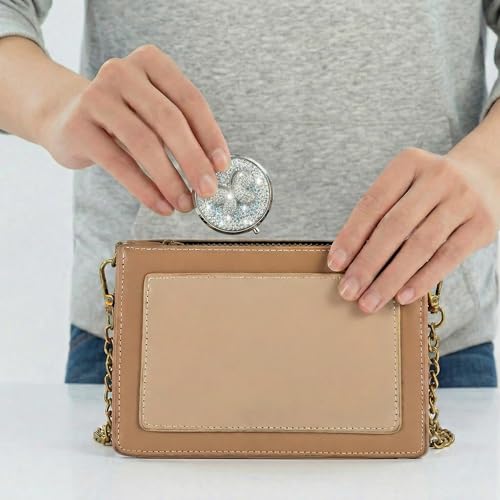 Image of Medicine Organizer Box Butterfly Pocket Pharmacy Bling Travel Pill Case Box for Purse Mini Pill Holder Organizer Small Pills Container for Vitamin(Colorful)
