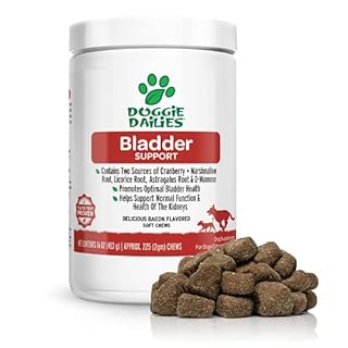 UPC 669125000625 product image for Doggie Dailies Cranberry Supplement for Dogs, 225 Soft Chews, Urinary Tract, Bla | upcitemdb.com