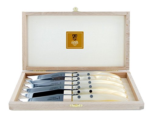 Amazon.com: Claude Dozorme - Berlingot Steak Knives Wood Box Set