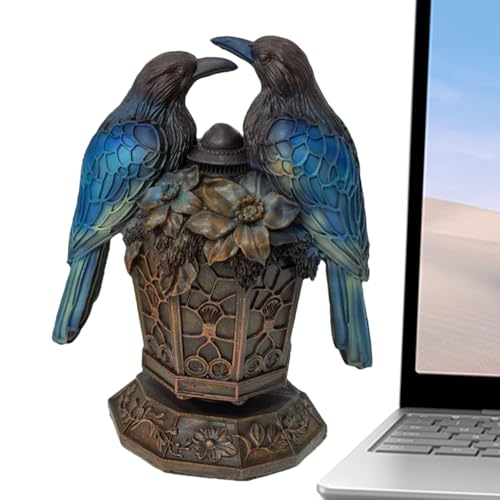 Lampes En Forme D'Oiseau Pour La Décoration D'Intérieur,Veilleuse Décorative En Résine En Forme D'Animal,Veilleuse Décorative Oiseau d'Ambiance - Pour la...