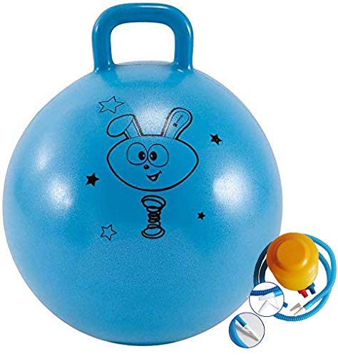 TKG MALL Inflatable Hopping Hopper Hop Bouncy Jumping Ball with Handle for Kids Children Kangaroo Bouncer Ball for Kids with Random Handle Designs 1-pcs (Random Color (B09BLXWTT3) Amazon Price History, Amazon Price Tracker