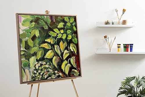 Kate and Laurel Sylvie Blank Framed Canvas Wall Art, 30x30 Gold, Modern Empty Canvas for Paint-Your-Own Art, Premium Canvas Already Framed by Kate and Laurel - Image 3