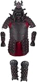 Medieval Leather Armor Full Samurai Armor - Leather Armor for LARP SCA Cosplay Costume Halloween (XXL)