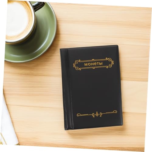 Álbum de colección monedas de alta resistencia con estuche PU 5