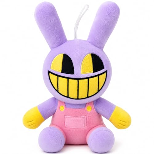 wiztex Pomni Digital Circus Peluche - Jax Peluche para Niños - Increíble Regalo de Payaso (Jax 25cm)