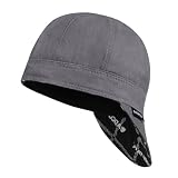 ARCCAPTAIN Reversible Welding Cap, 8 Panel Protective Welders Cap, 10 oz Fireproof Cotton Comforts for Safety...