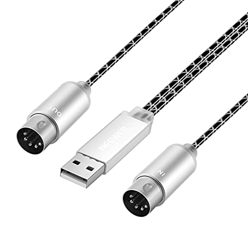 Buy Neewer MIDI Cable, 5Pin MIDI to USB Cable, MIDI Interface inOut