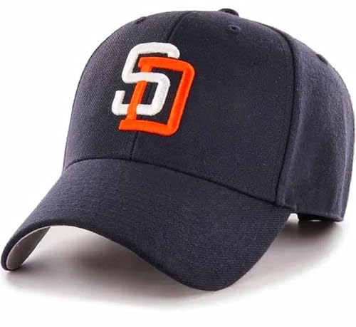Gorra oficial ajustable con logo bordado San Diego Navy miniatura 1