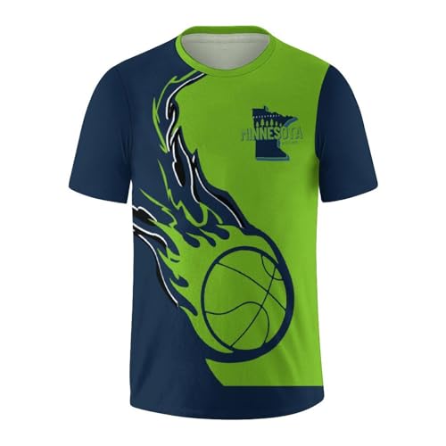Fanistom Camiseta de basquete impressa em 3D para esportes atléticos para esportes esportes basquete