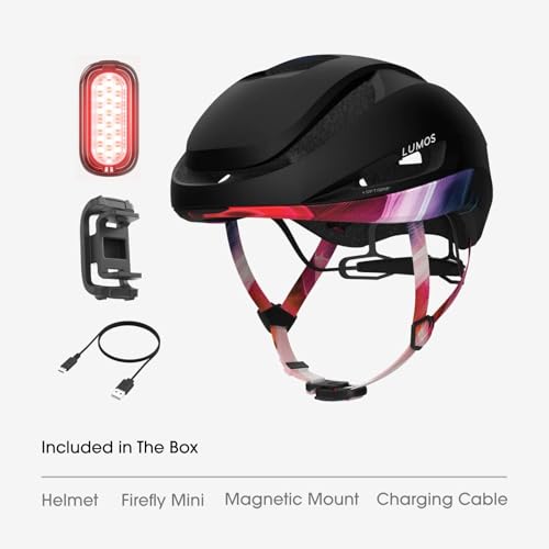 Aero GT Road Bike Helmet with Light | MIPS Lightweight Ventilation | Bicycle Helmets Commuter Cycling for Adults: Men, Women