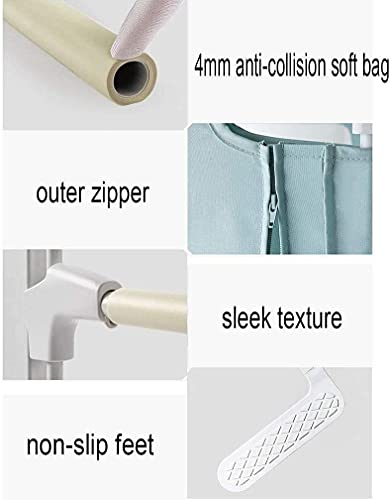 Barrière de lit bébé anti-chute et pare-chocs réglable en hauteur - 5