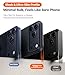TORRAS for iPhone 17 Pro Case, Slim Fit, Ultra Thin Lightweight Minimal Design, Secure Grip & Silky Touch, Anti-Scratch Hard PC Cover for iPhone 17 Pro Phone Case 6.3in, OriginFit, Black