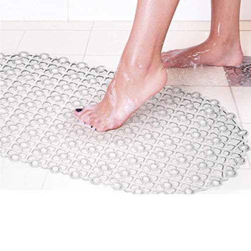 Arthi, 1499, Tapete Para Box Tapete de Banheiro Tapete New com Ventosa, cor Natural, PVC