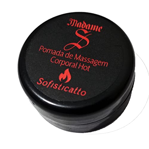 Kit Madame Pomada De Massagem Corporal E Algema Preta