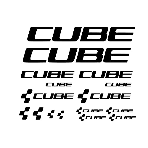 NXCY01 Compatibel Voor Cube Sticker Sticker Set Decal Decal Fiets Bike MTB BMX Auto exterieur 3D stickers (Kleur naam… - Afbeelding 3