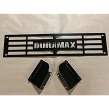 Duramax Stainless Steel Powder Coated Black Bumper Grille Insert Compatible with 2015-2019 Chevy Silverado 2500 3500 HD M2M #400-60-1