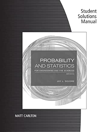Student Solutions Manual for Devore's Probability and Statistics for ...