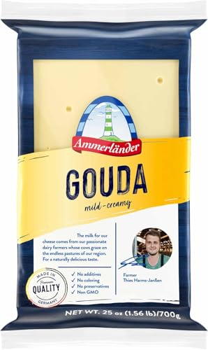 Ammerlander Gouda Cheese Mild Creamy - 1.56 LB