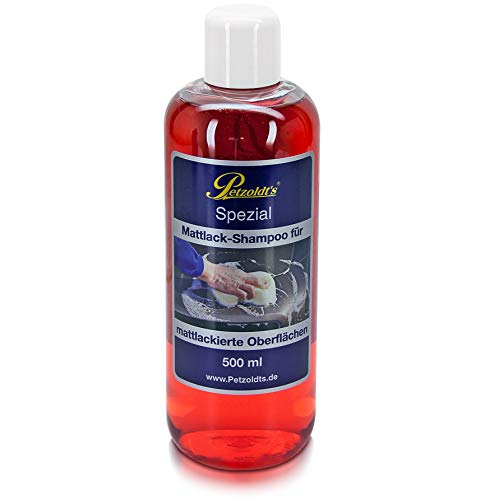 500 ml Petzoldts Spezial Mattfolie & Mattlack-Shampoo, Shampoo für mattlackierte mattfolierte Oberflächen