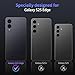 LZAYN Camera Lens Protector for Samsung Galaxy S25 Edge, Tempered Metal Glass Camera Screen Protector Cover Film Accessories, HD Clear, Scratch Proof, Case Friendly, Colorful Titanium