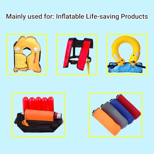 Inflatable Bobbin Replacement,Inflatable Life Jacket Vest Usage Pills Portable Quality Plastic Life Jackets and Vests Accessory Simple Operation