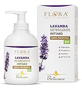 FLORA Bellessere Nettoyant intime lavande, 250 ml - pH 3.0-3.5 avec huile essentielle 100% pure, na...