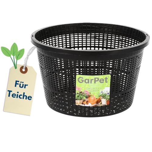 Pflanzkörbe Rund 22 cm Körbe Wasserpflanzen Teichpflanzkorb Pflanzkorb Teichpflanzen Pflanzkörbe Für Seerosen Wasserpflanzenkorb Teichkorb