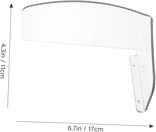 LIFKOME Cover Doorbell Rain Protection Weatherproof Acrylic Cover for Doorbell Accessory