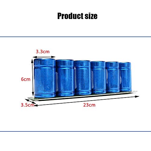 KOOBOOK 1Set(6pcs) 2.7V 500F Farad Capacitor Super Capacitor with Protection Board - Thumbnail 2