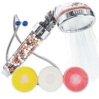 Aecodune XL Douchekop Vitamine C Premium met Waterfilter - WORD SUBLIEM - Kalkvrije Douchekop, Verwijdert 99% Chloor & meer - Schoonheid & Zuiverheid - Milieuvriendelijke Waterfilter met Geuren & Druk